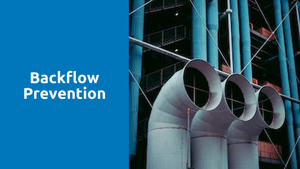 Backflow prevention