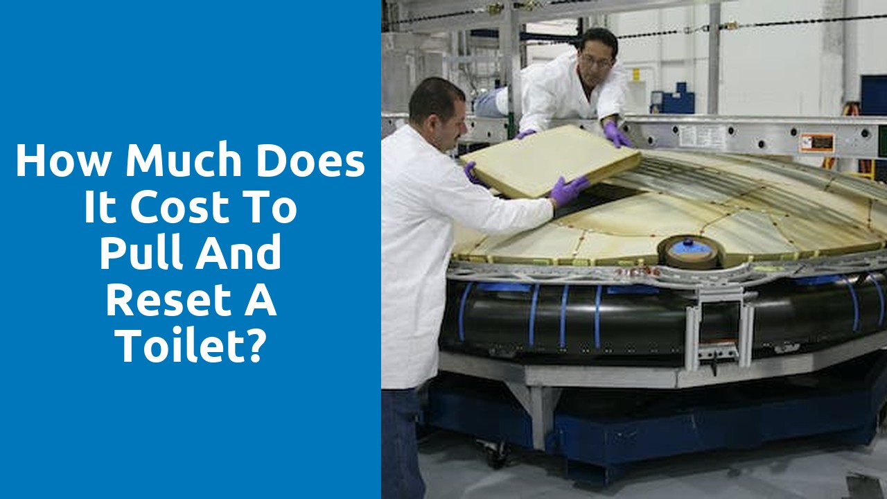 How much does it cost to pull and reset a toilet?