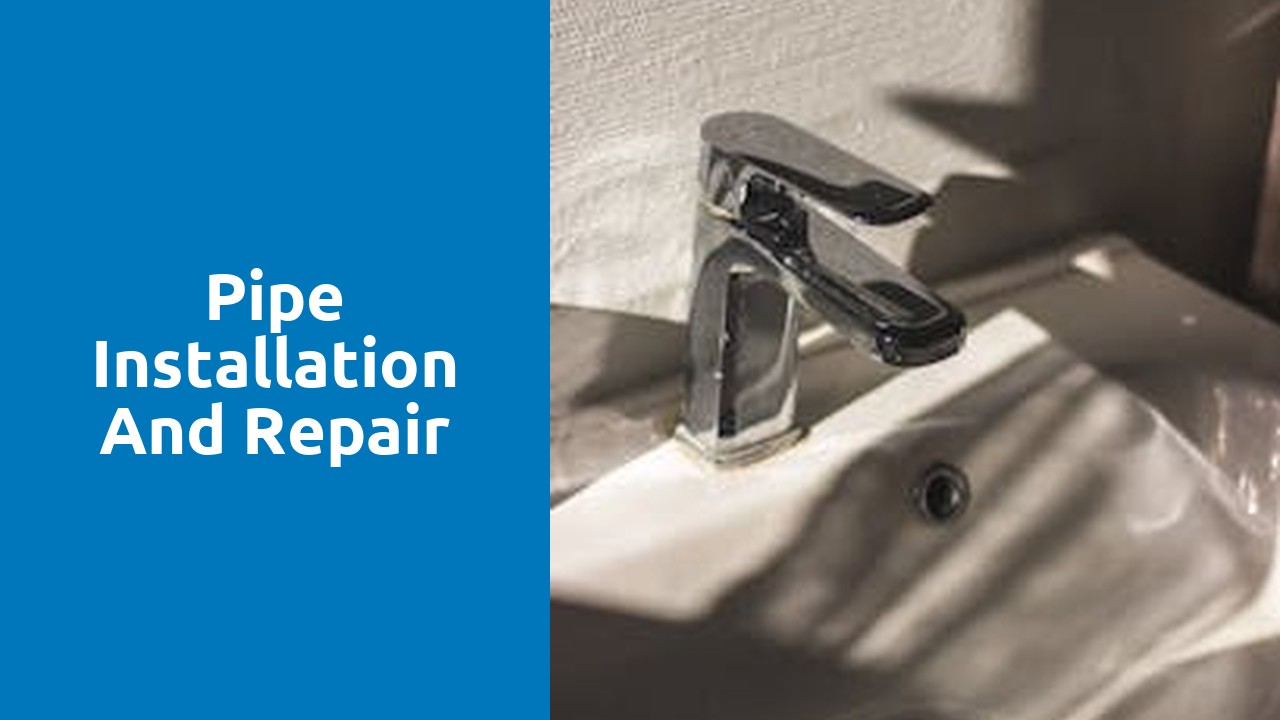 Pipe installation and repair